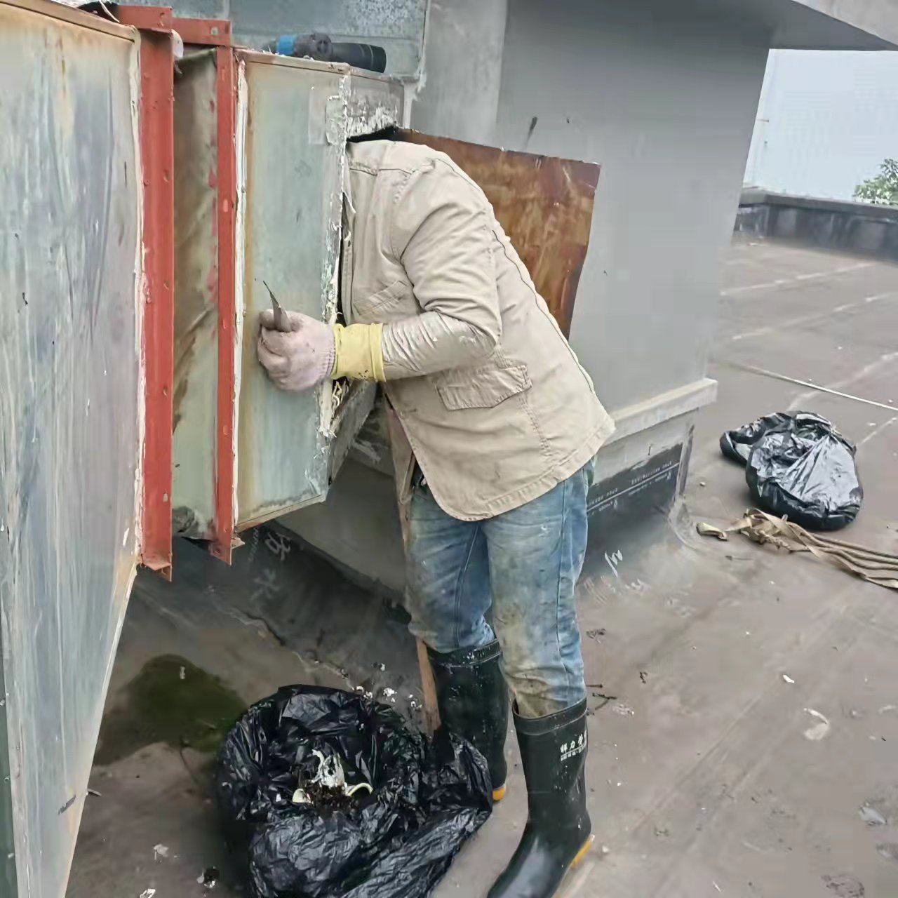 排风机清洗